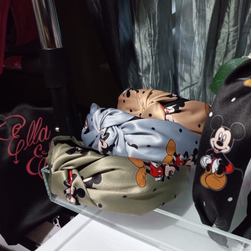Mickey Mouse Silk Headbands - Picture 7 of 7